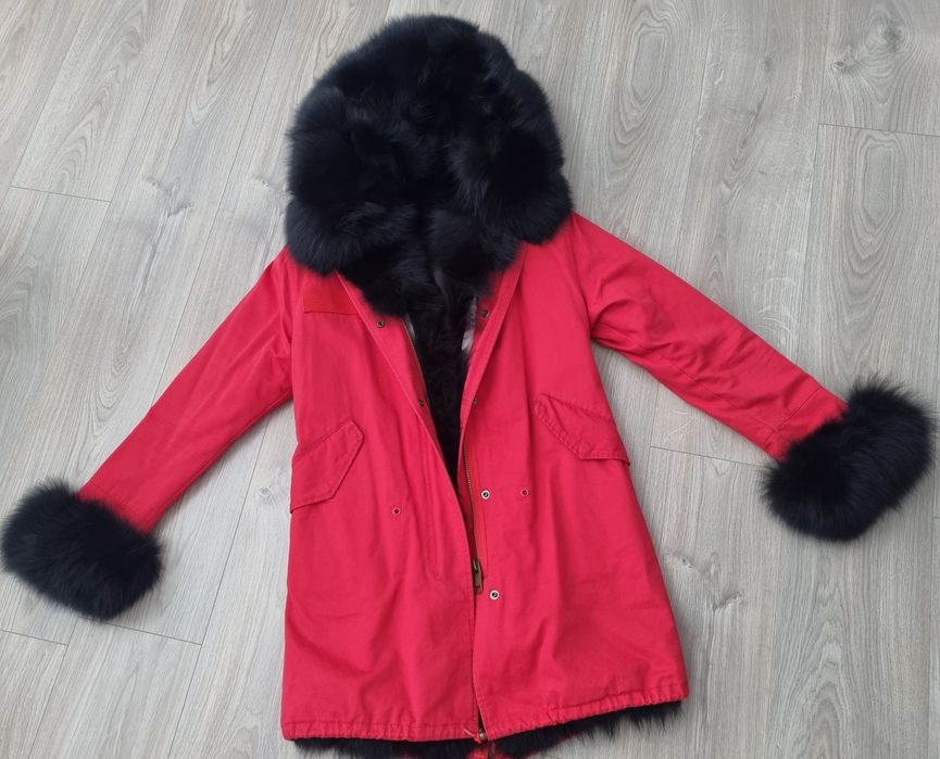 Geaca impermeabila din blană