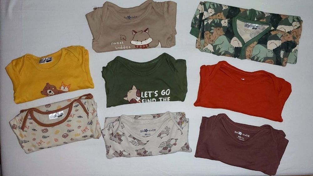 Лот детски дрешки размер 80-86-92