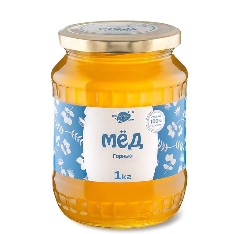 100% Натуральный мёд из Киргизия (1 кг 180.000 сум)