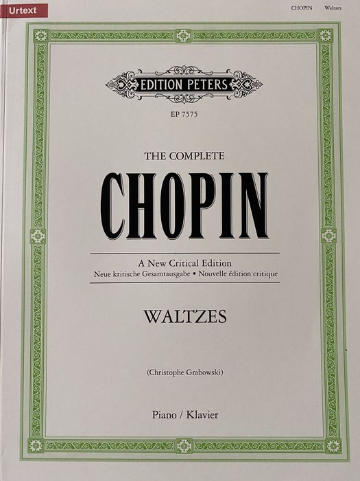The Complete Chopin Waltzes(Edition Peters)/Валсове на Шопен(Петерс)