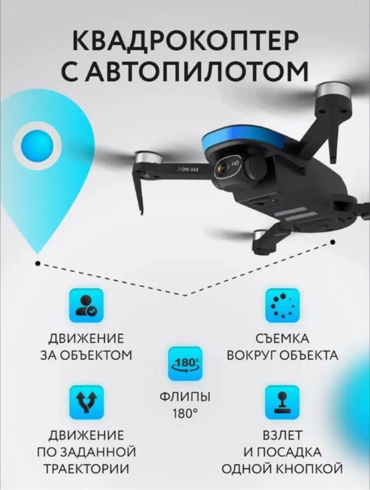 НОВЫЙ Профессиональный Дрон S6S Mini LSRC с GPS