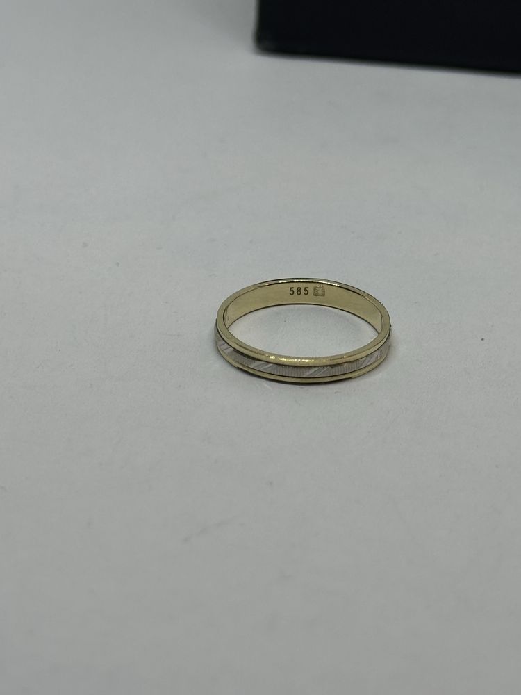 златна дамска халка 1.86гр 14к 585