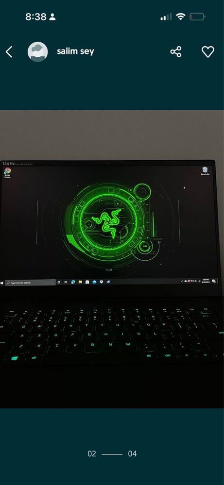 Игровой ноутбук Razer