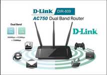 WiFi Рутер D-Link DIR-809 Dual Band AC750