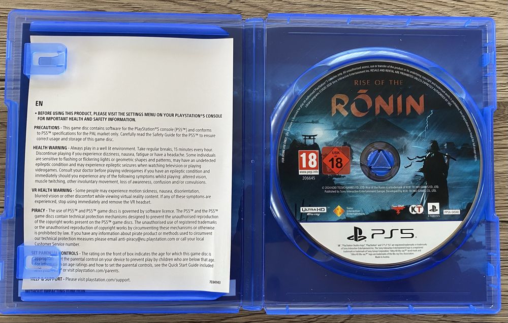 Продавам Rise of the Ronin PS5