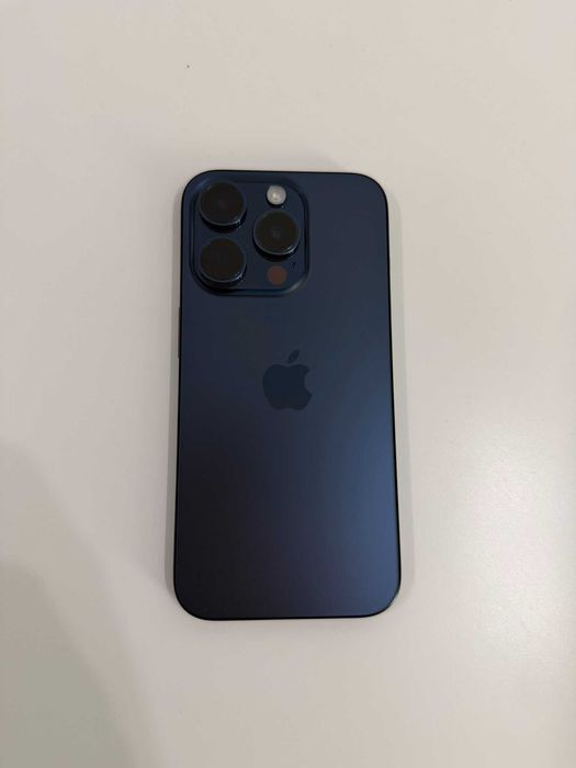 iPhone 15 Pro Blue Titanium 128GB, 90% Батерия