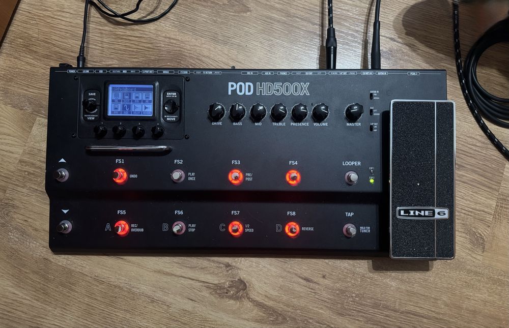 Procesor chitara electrica Line6 POD HD 500X