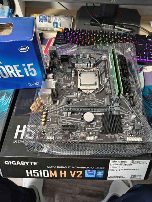Kit i5 10400+Placa baza Gigabyte H510M+16Gb ddr4