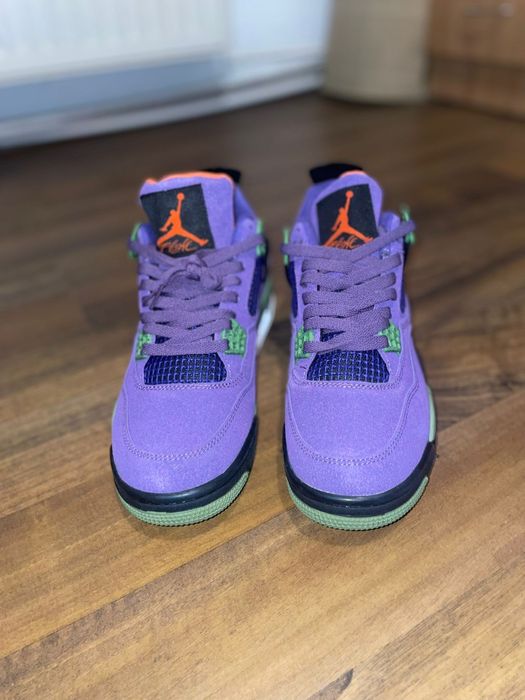 Jordan 4 Canyon Purple