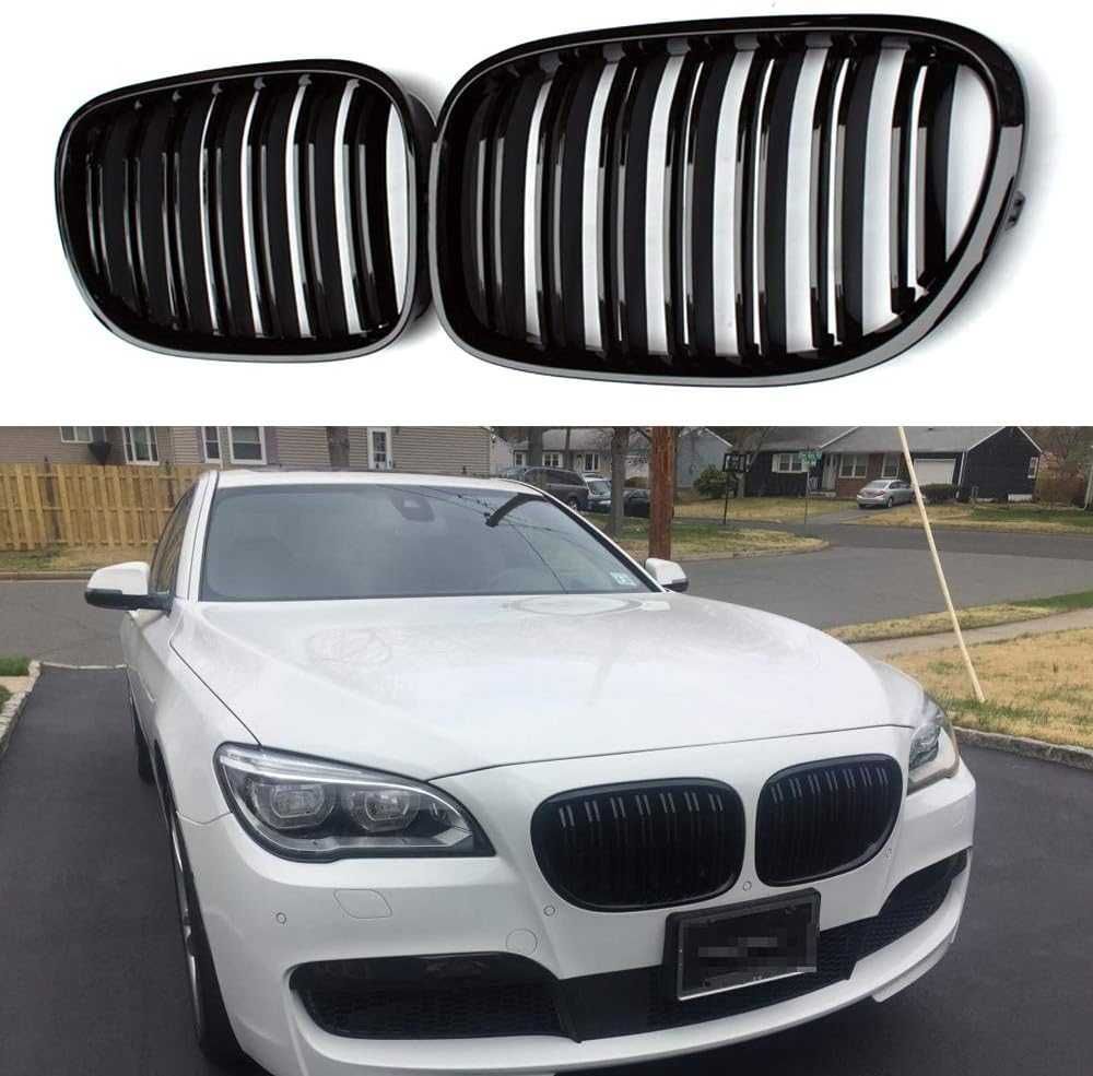 Бъбреци БМВ Ф01 Ф02 Двойни М Черен Гланц BMW 7 F01 F02 F03 F04