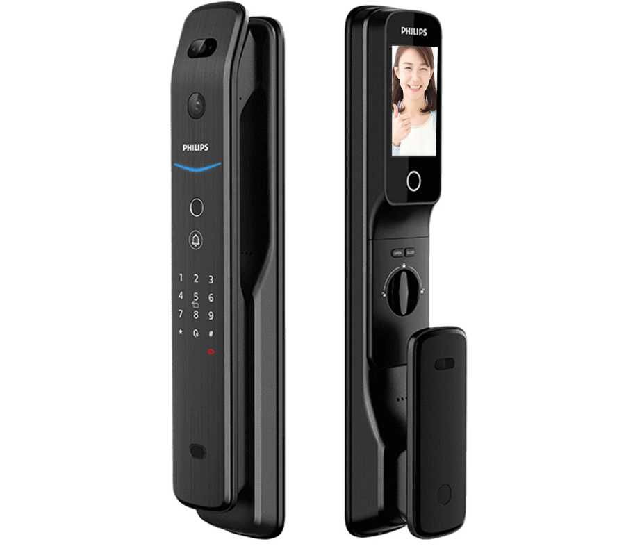 Замок на отпечатке, умный замок, замок Face ID, смарт замки установка.