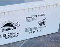 acumulator solar cu gel 12 volti 200Ah 2 bucați disponibile