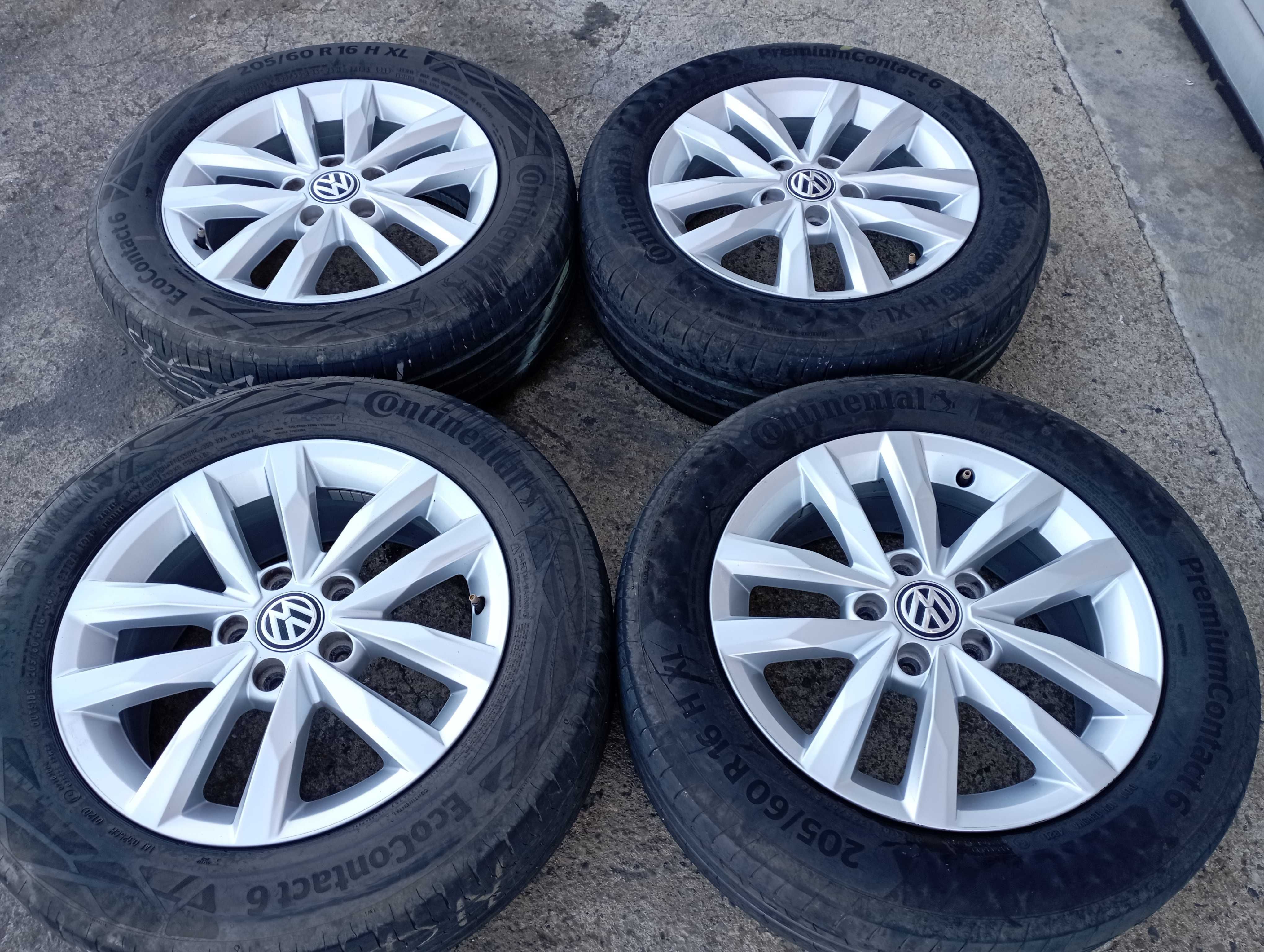 Оригинални джанти за VW TOURAN 16 цола 5 X 112 6,5J ет.48 57.1mm.