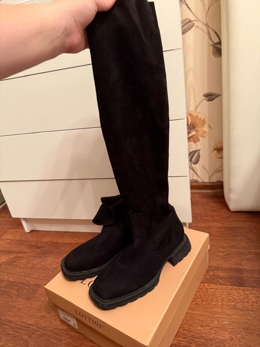 Продам ботфорты,состояние новых. .