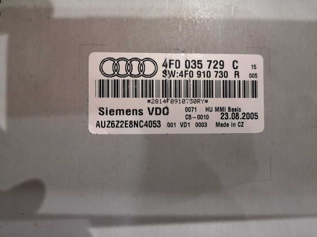 CD Player AUDI A6 4F