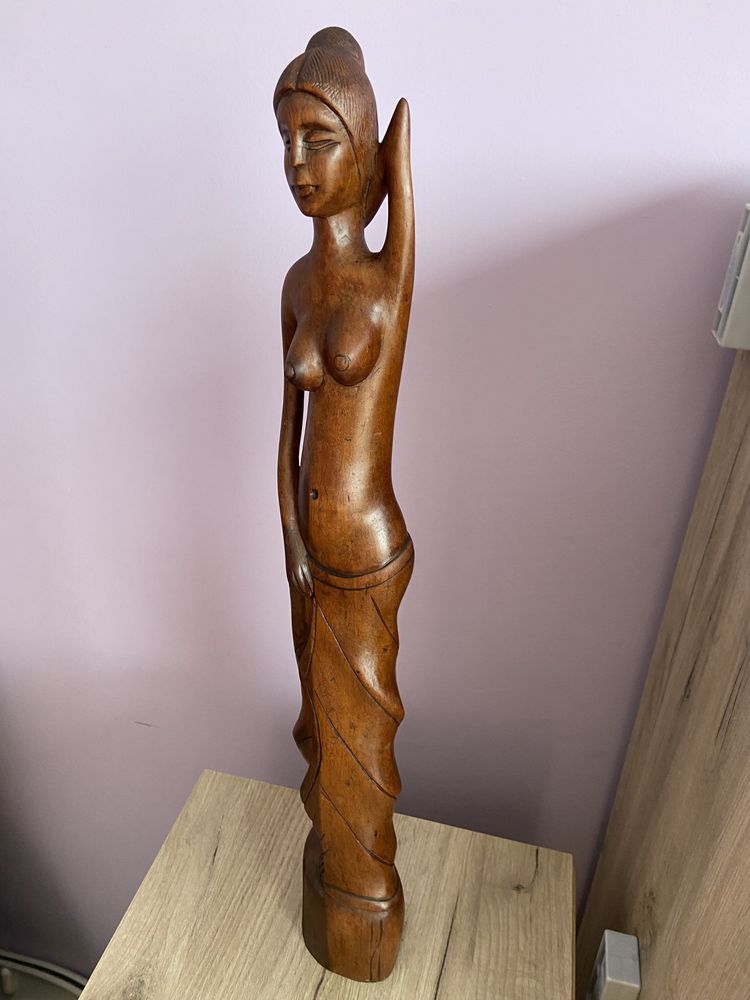 Африканска статуетка, декорация, сандалово дърво, дърворезба