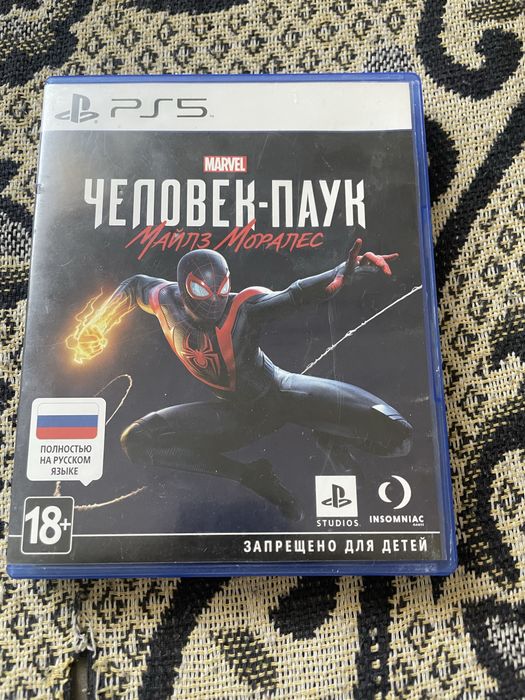 Диска на PS 5 человек-паук