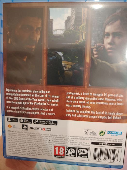 Last of us Part l Ps 5