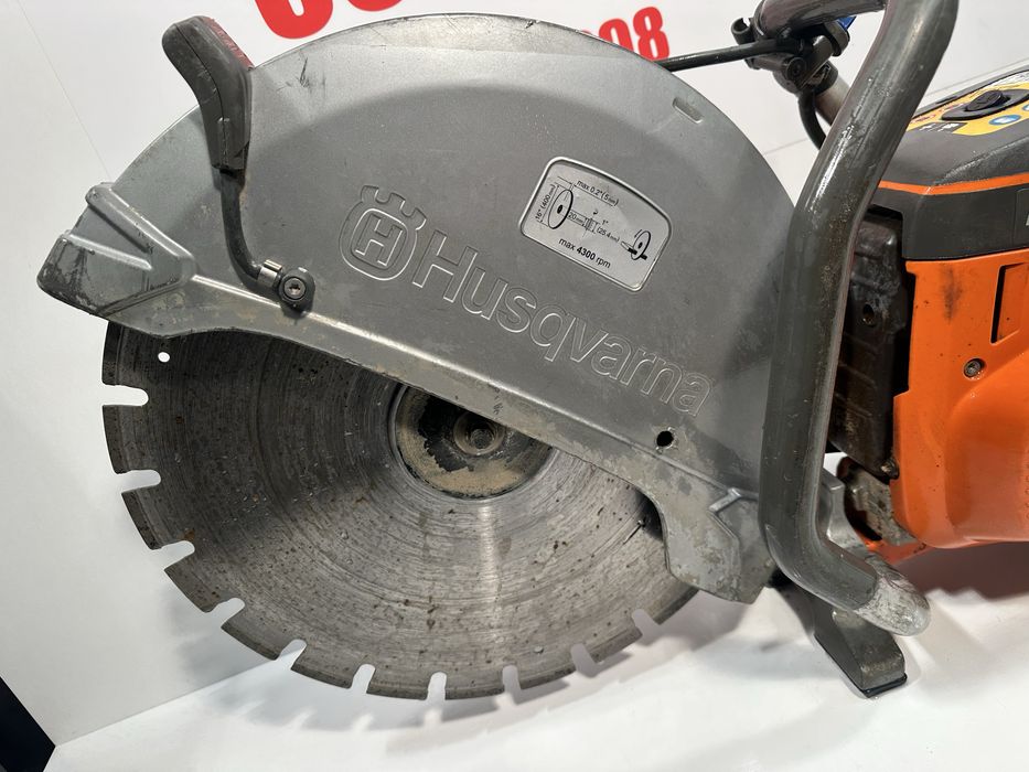 Husqvarna K970 disc 400mm taiat beton armat fundatii placi stihl bosch