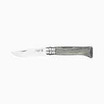 Сгъваем нож Опинел Франция N°08 Grey Laminated Birch Сива Бреза Opinel