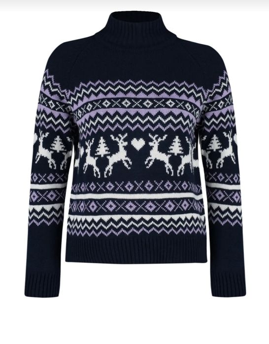 Pulover tricotat iarna / Craciun