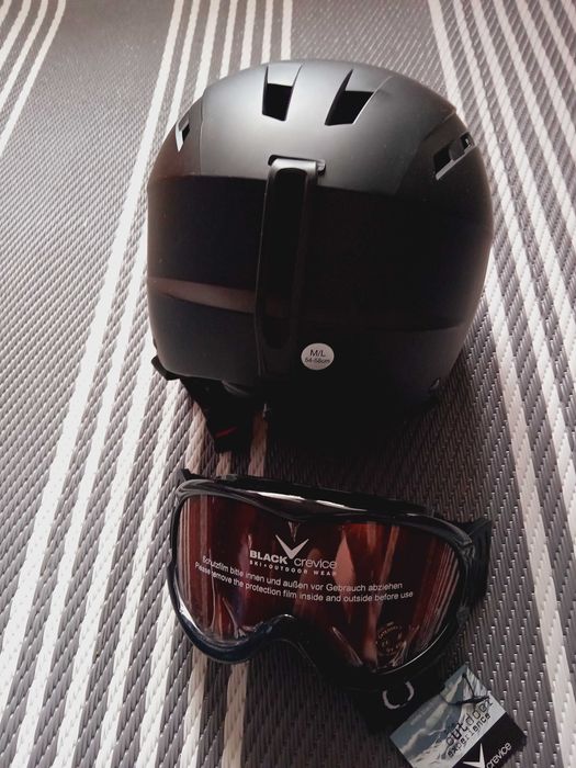 Нова Каска за ски  N54-58/ Roxy очила