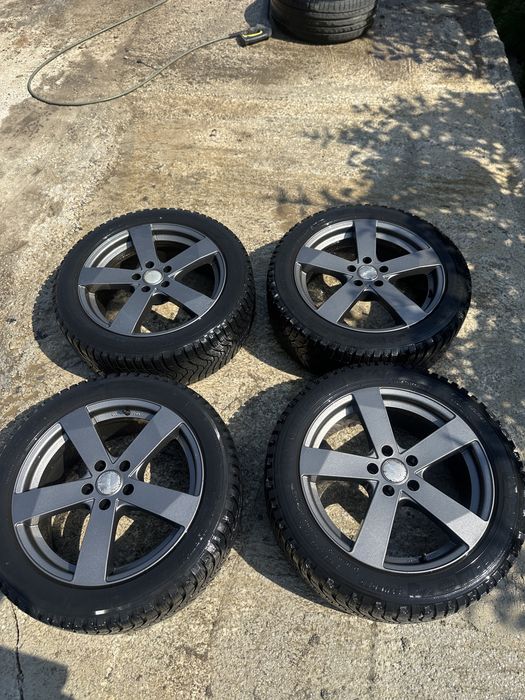 Jante cu cauciuc 5x112 r18