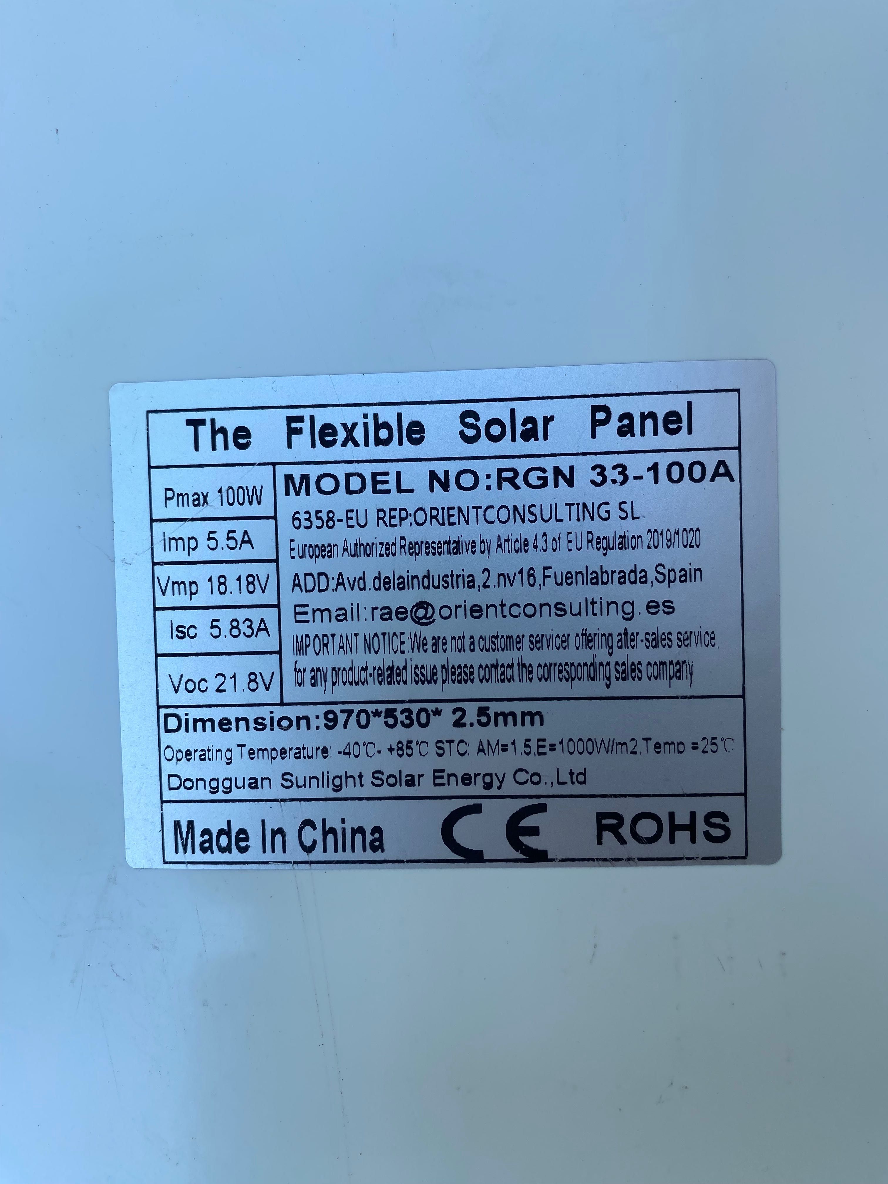 Соларен панел 100W 12V