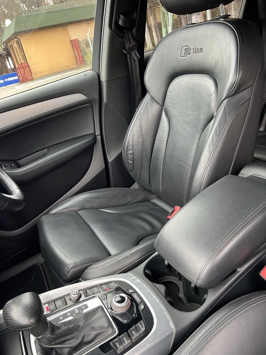 Interior piele S line Audi Q5 8R incalzire fața