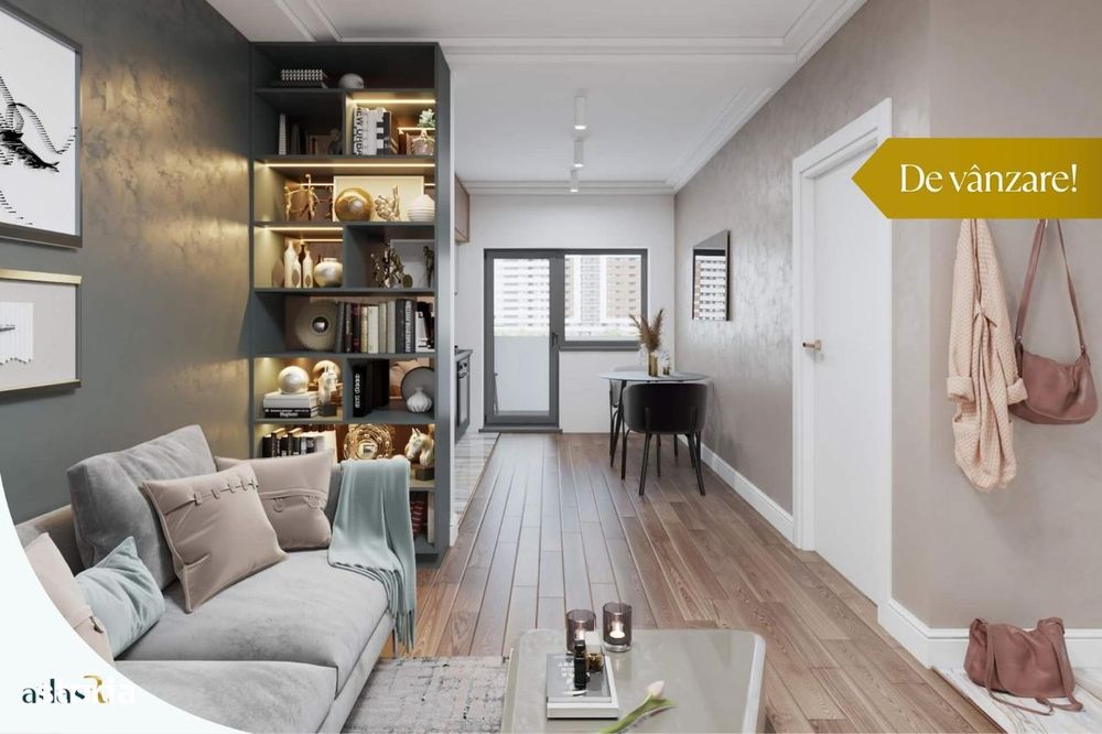 Apartament 1 cam 41,5 mp utili, bloc nou - Copou - Comision 0%