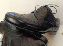 Pantofi derby de lux 43 brogue GREVE NOI lucrati manual piele naturala