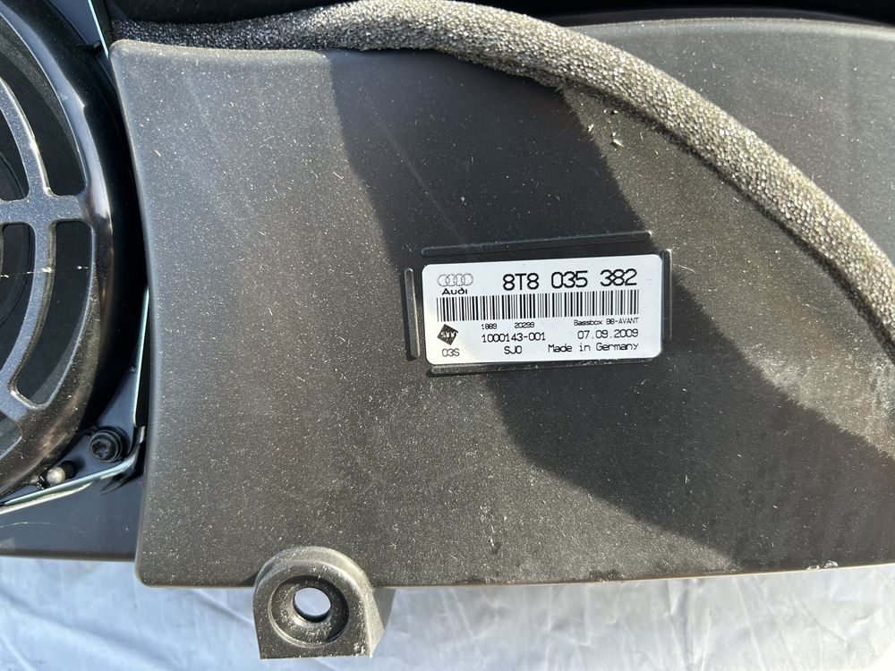 Subwoofer audi a4 b8, audi a5.