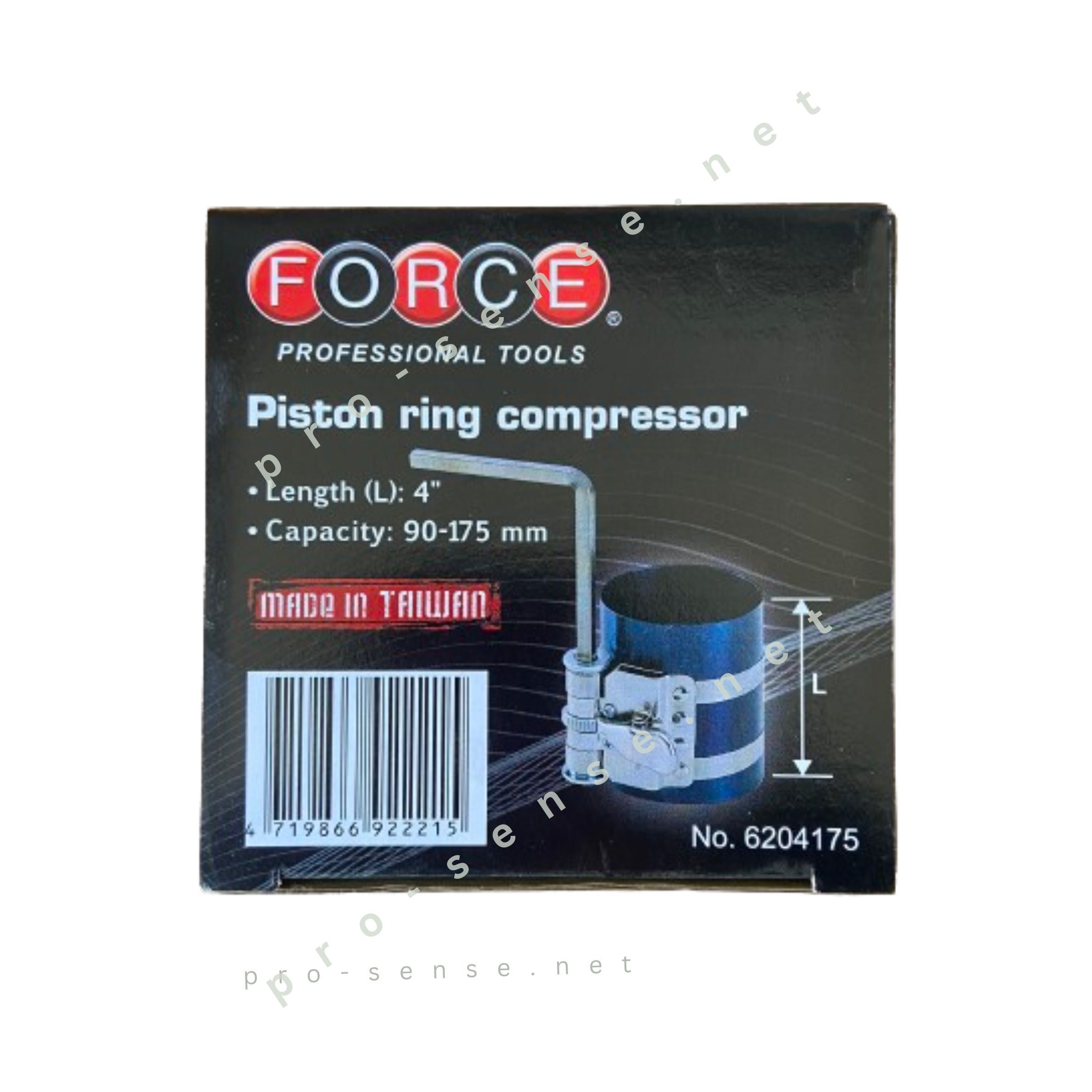 Скоба за буталата в цилиндрите 90-175мм FORCE 6204175