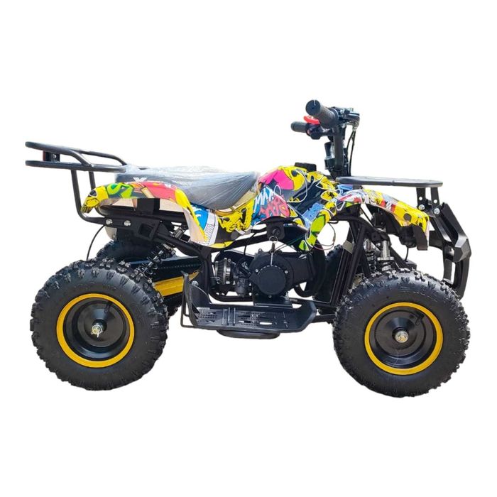 MiniATV QUAD copii 49cc grafitti 6 inch benzina
