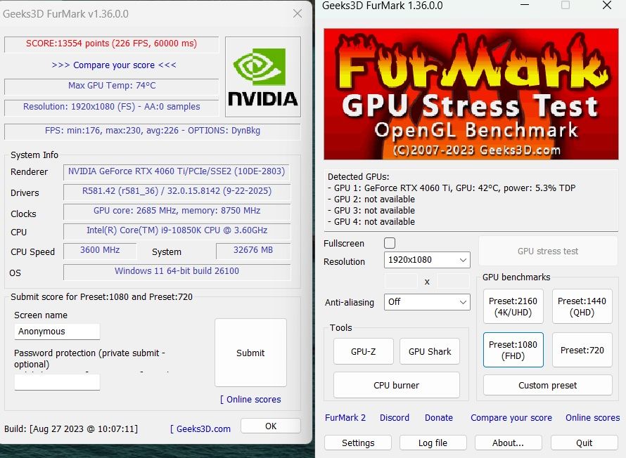 Palit RTX 4060 Ti Dual OC