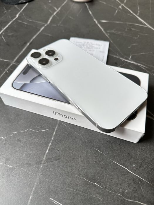 IPhone 16 Pro Max 256GB White ГАРАНЦИЯ