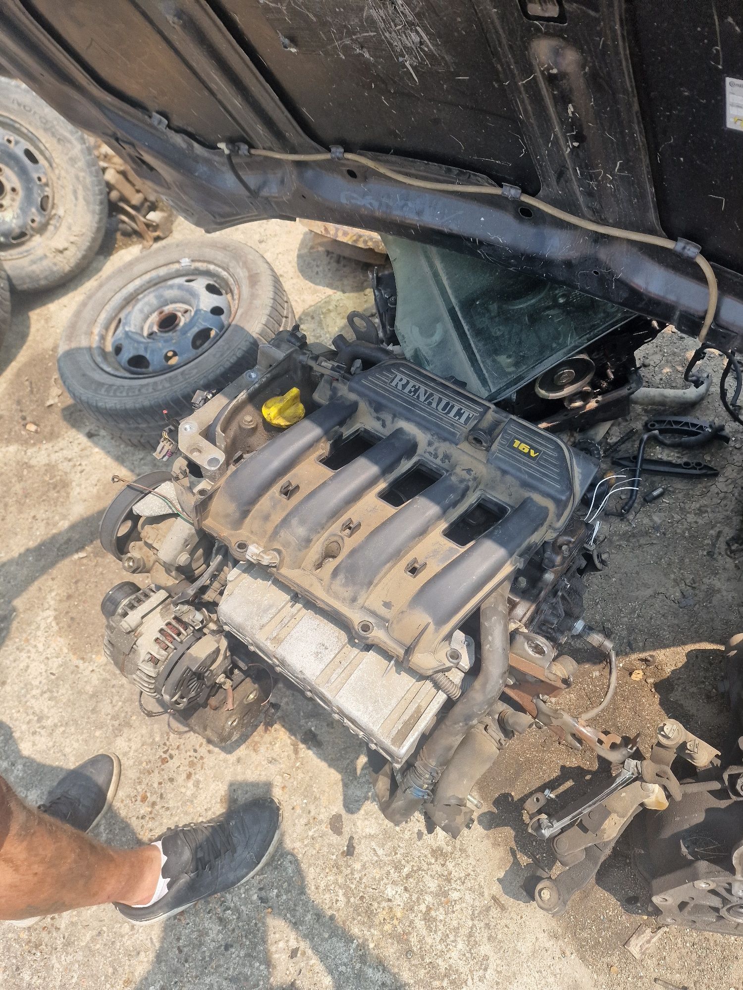 Motor renault megane 1.6 16v