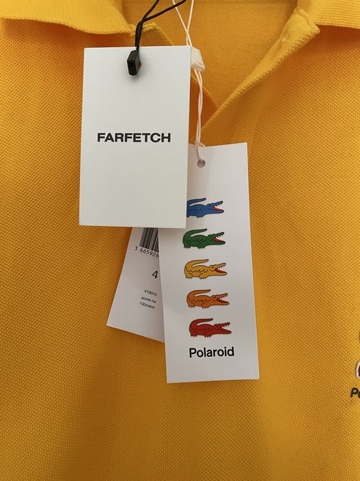 Тениска Lacoste x Polaroid