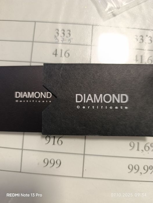 Cercei aur 18 k și diamante