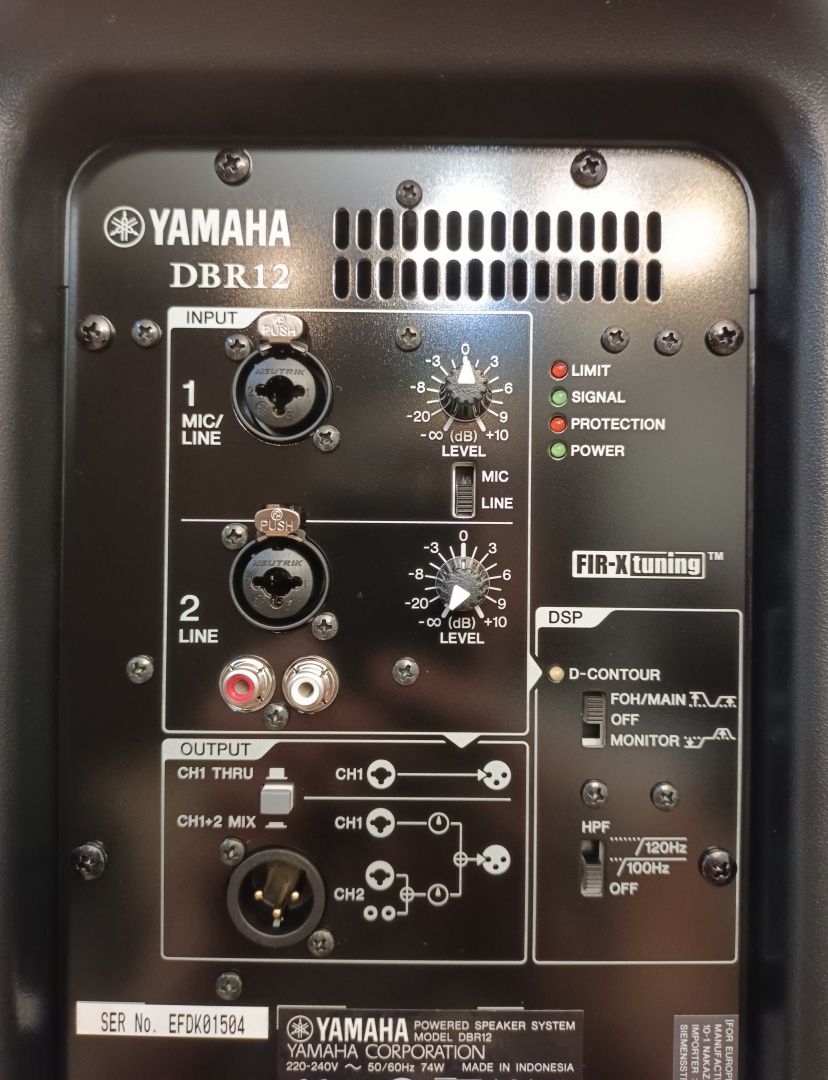 Акустическая система Yamaha DBR12 новая