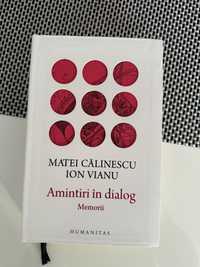 Carte  Amintiri in dialog, Matei Călinescu