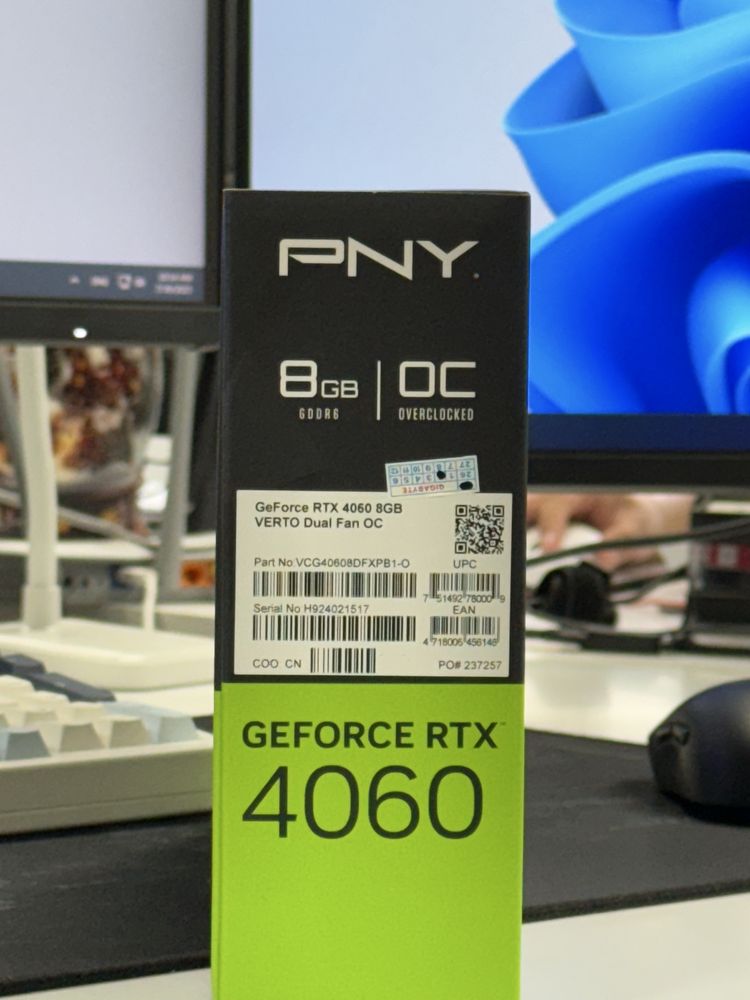 GeForce RTX 4060 8GB VERTO Dual Fan OC