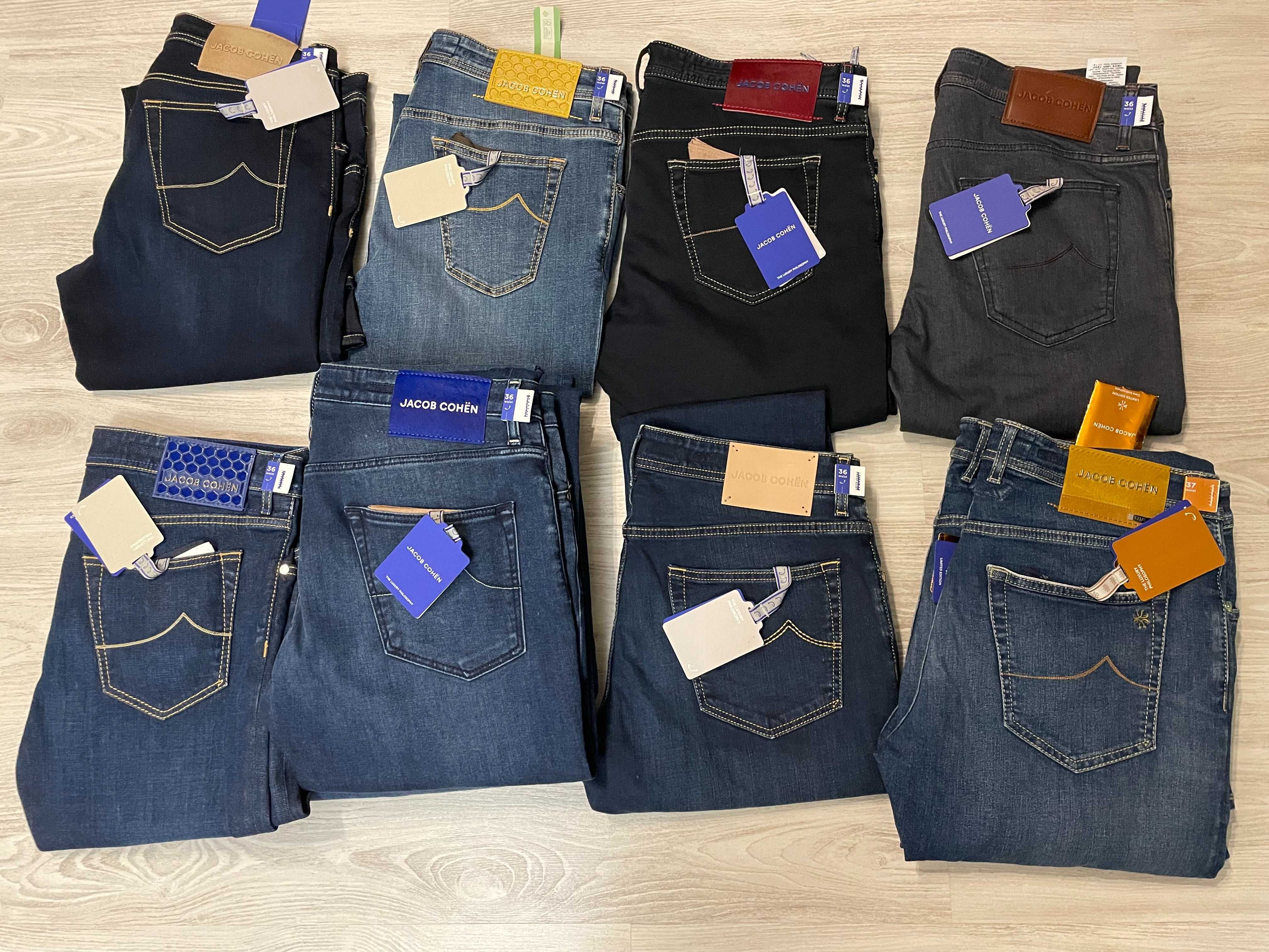 Jacob Cohen blugi 35-36-37 italy sau M-L, autentici, retail 625 euro