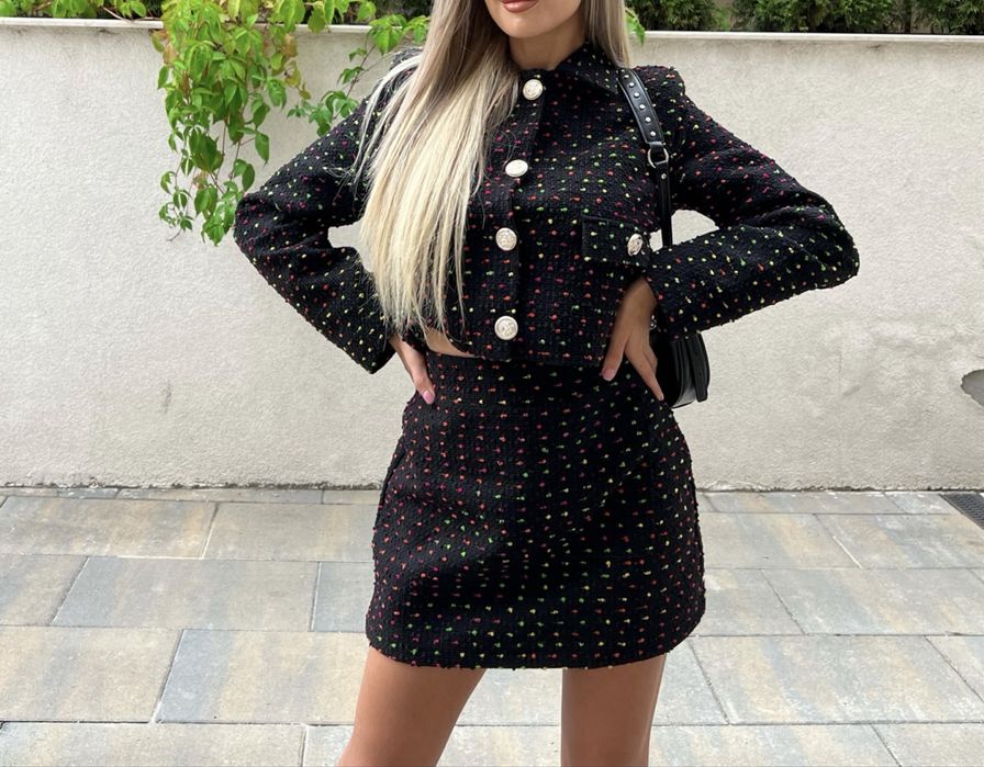 Комплект букле, сет букле, пола-панталон и яке