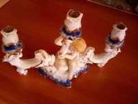 Sfesnic Farfurie decor/Set de cafea cu cafetiera