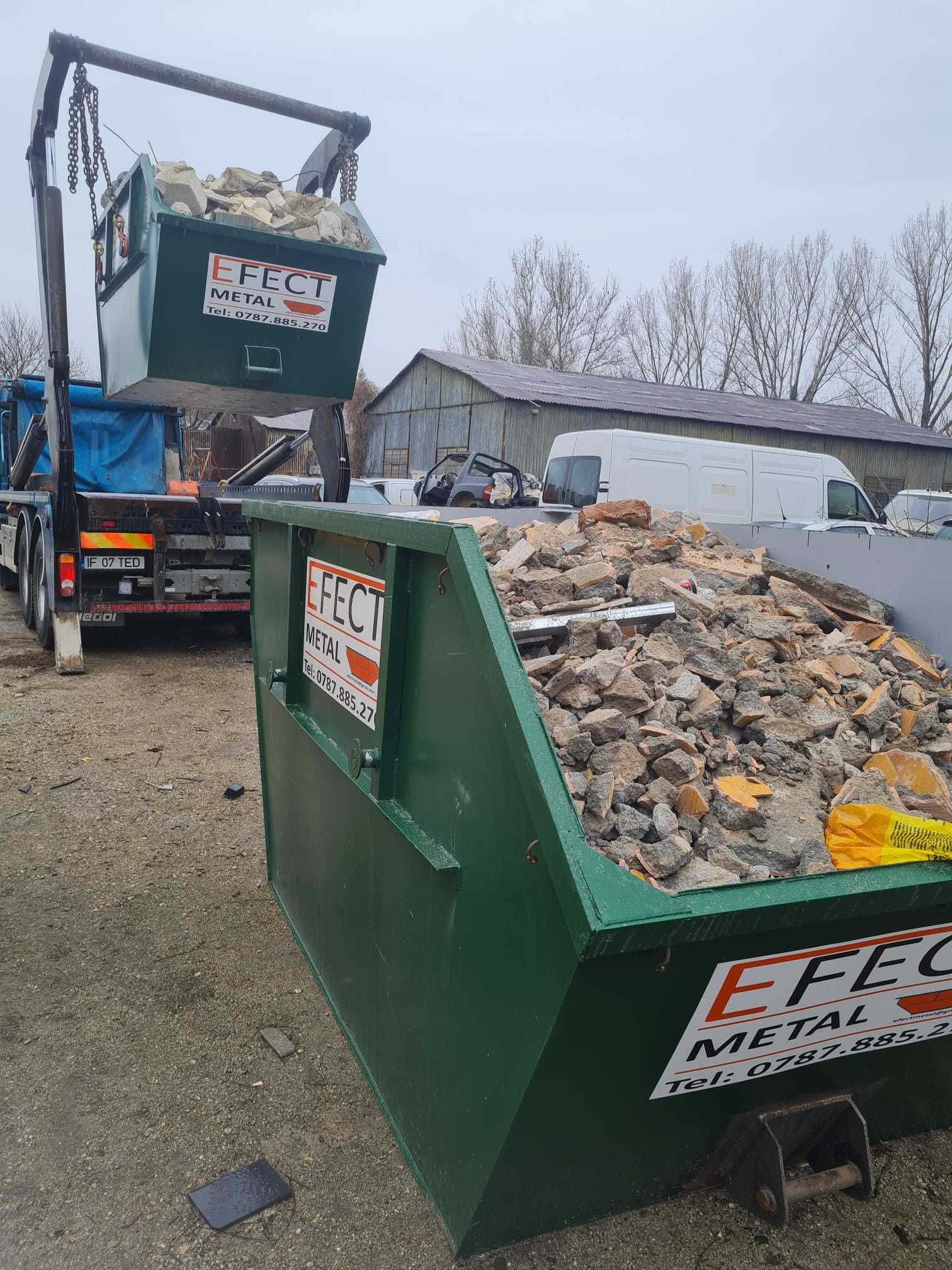 Închiriere/Transport container moloz,benă,habă deșeuri