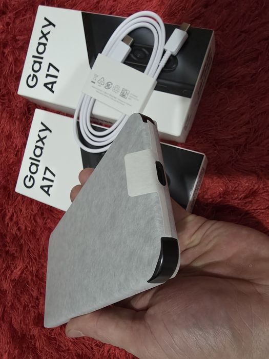 -Samsung A17-5G, Nou, Nefolosit, 128Gb, 4Ram, 0 cicluri incarcare, Sig
