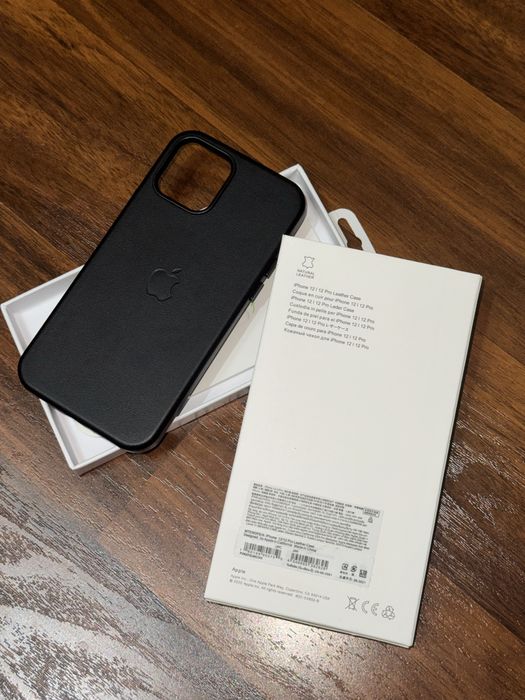 Кожанный чехол для Iphone 12 pro