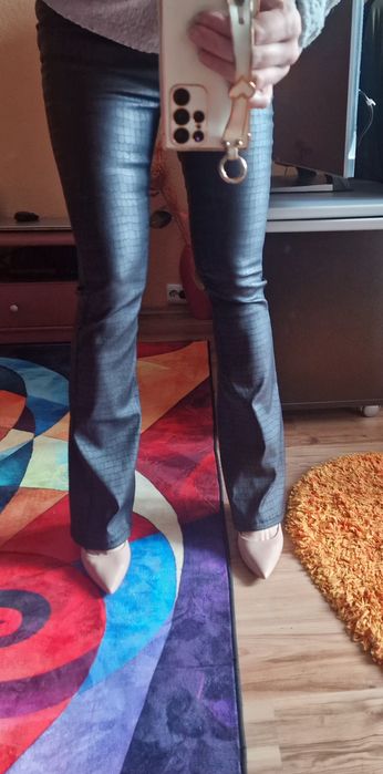 Pantaloni de piele, Pimkie,  Flared