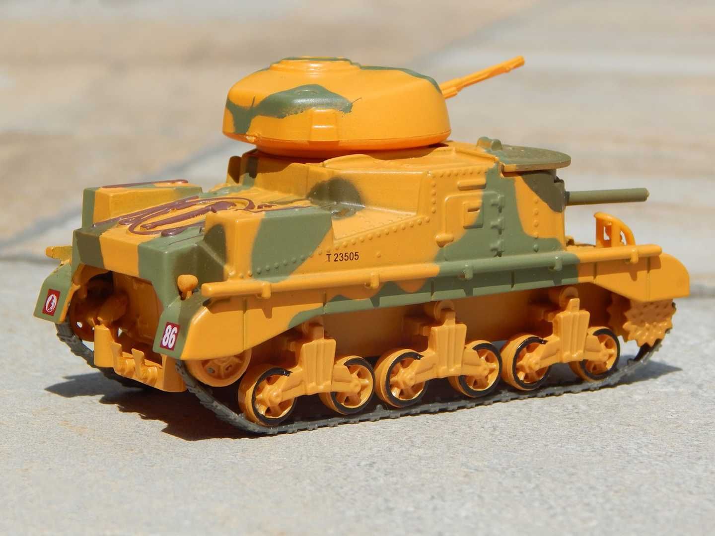 Macheta tanc mediu britanic M3 Grant 1:72 Campania Nord Africana 1941